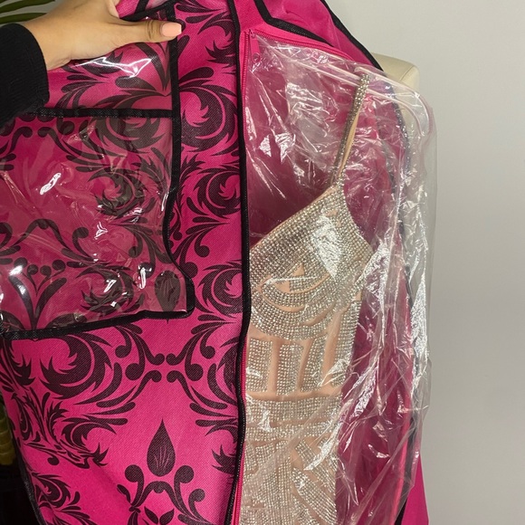 Diamond Nude Prom Dress - Picture 11 of 13